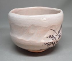 画像3: 秋草影絵茶碗　丸印