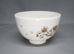 画像3: 茶碗　色絵　桜絵
